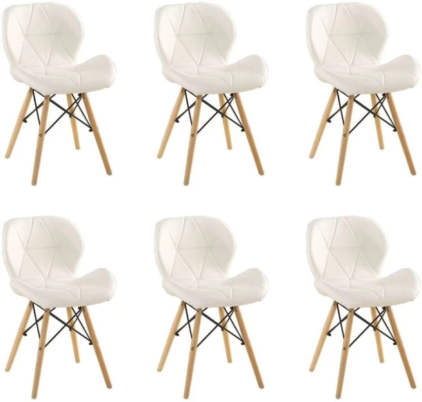 SMTE Leather Dining Chair