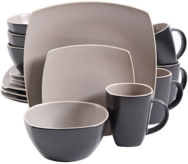 LONDZ Pack of 16 Ceramic BS-0145-J Dinner Set
