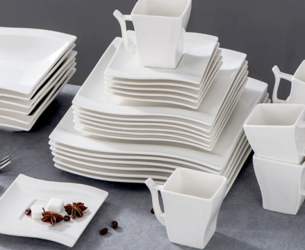 GENERIC Pack of 30 Ceramic 0009890 Dinner Set