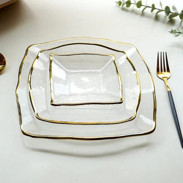 Icool Glass NA Dinner Set