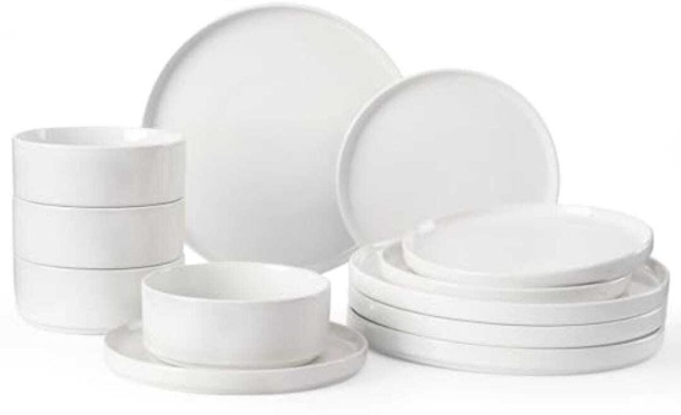 sisa Pack of 16 Ceramic rrtfg665555 Dinner Set