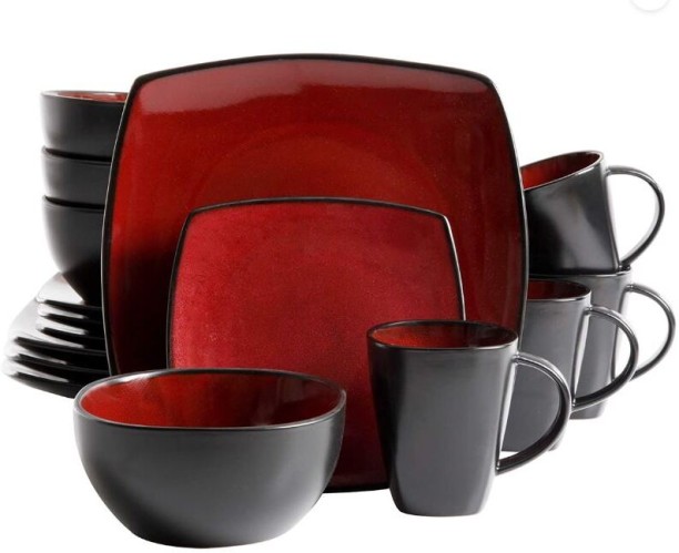 UMLILO LOGISTICS Pack of 16 Ceramic UM07 Dinner Set