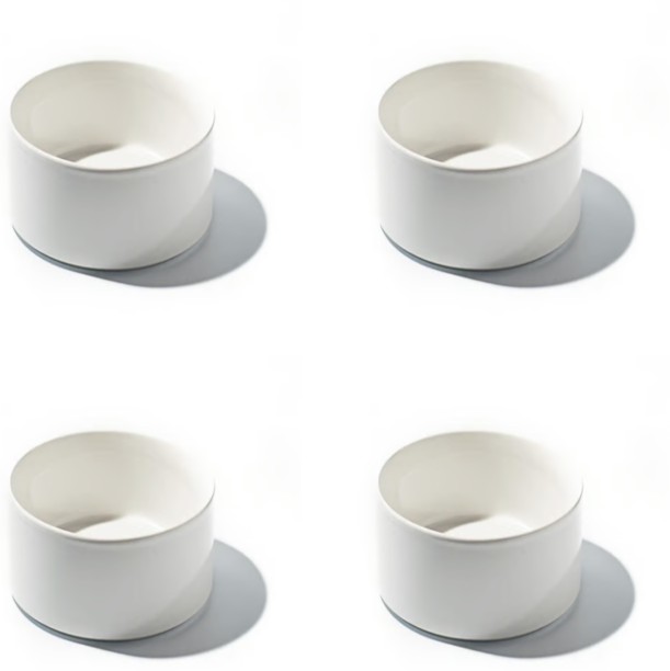 ICOOL HOME Pack of 4 Ceramic I-25-1 BOWL SET (4PCS) Dinner Set