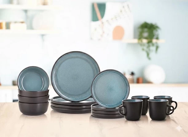 Generic Pack of 16 Ceramic Modern Dinner Set