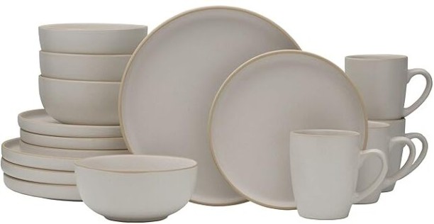 dinnersets Pack of 16 Porcelain 2023021617185 Dinner Set