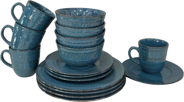 Generic Pack of 16 Ceramic 300669-100 16pcs Dinner Set Dinner Set