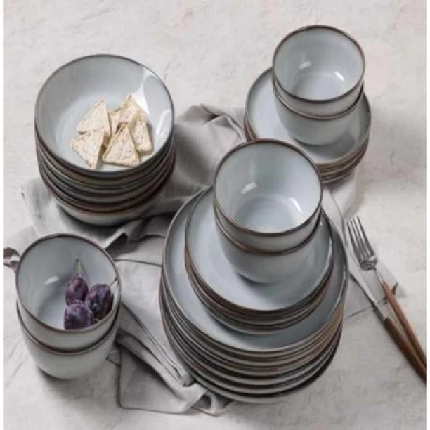 Danny Home Pack of 24 Ceramic EA24T-01 Dinner Set