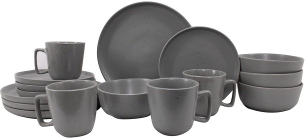 Presh Pack of 16 Stoneware ssa007 Dinner Set