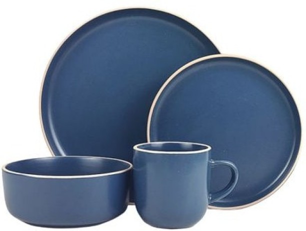 sisa Pack of 16 Stoneware phi002 Dinner Set
