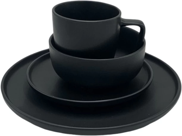 sisa Pack of 16 Stoneware ssazza0012 Dinner Set