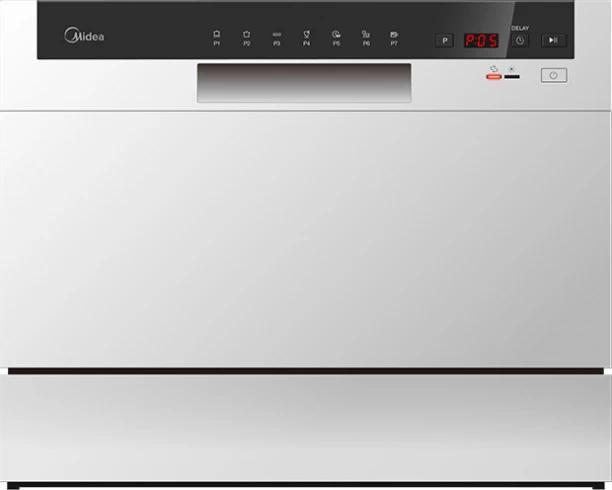 Midea 6 Place Settings Countertop Dishwasher WQP6-3602F