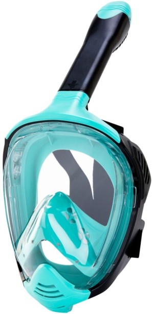 Caymen Full Face Mask Plastic Silicone Single Lens Diving Mask With Purge