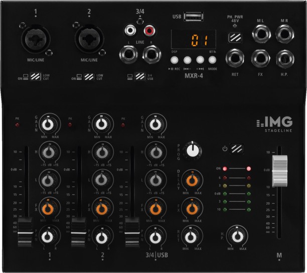 IMG Stageline MXR-4 DJ Effects