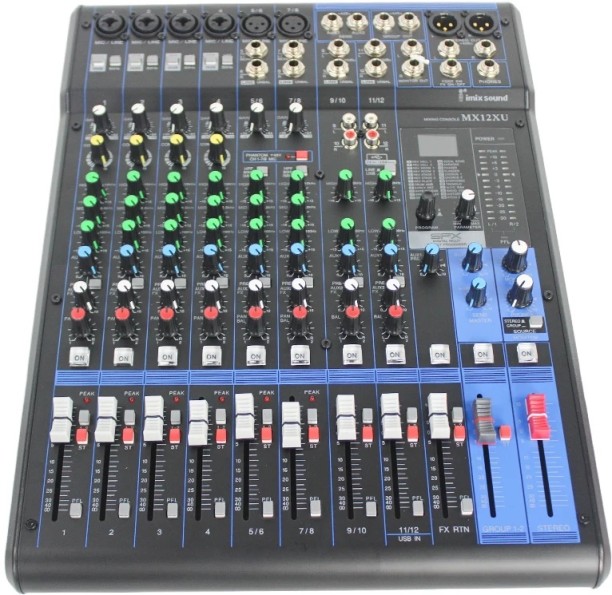 Imix Sound MX12XU Wired DJ Controller