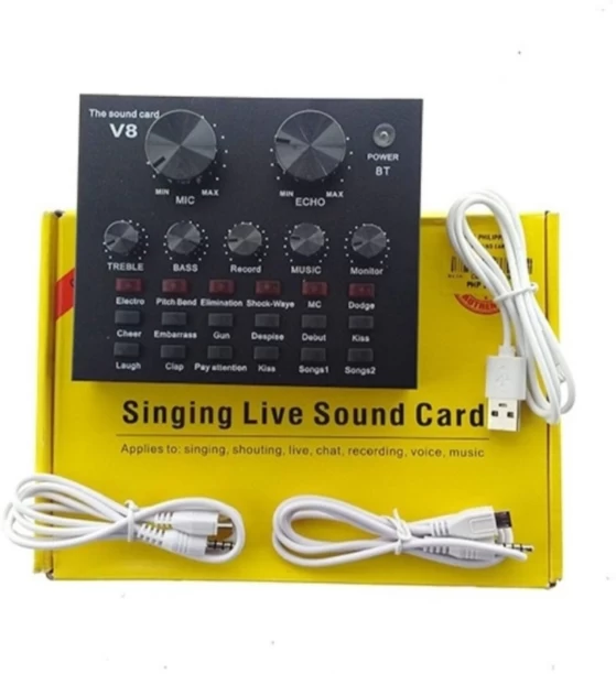 Generic Live Sound Card and Mixer board DJ Effects