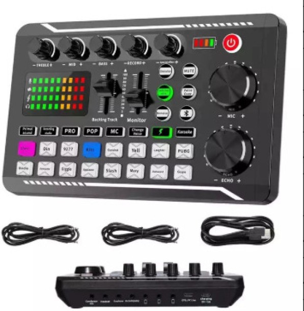 Loznron Professional Audio Mixer DJ Effects