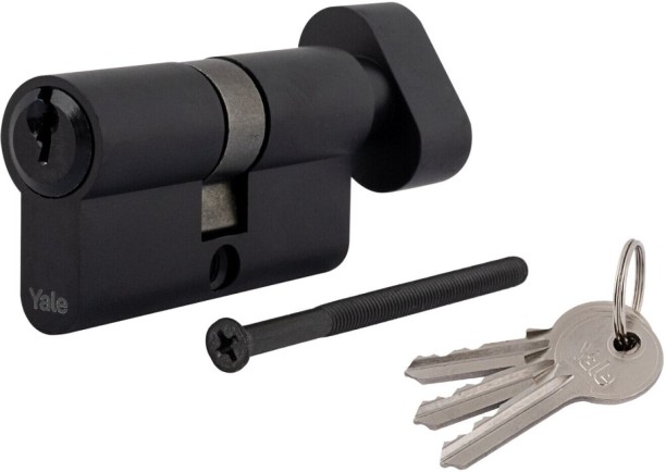 Yale Brass Matte Cylinders