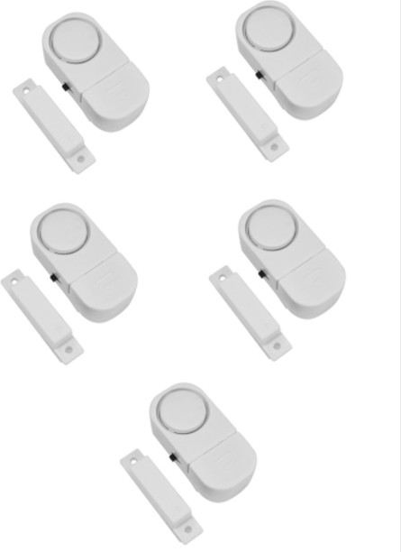 ELCTRO WORLD Window Door Entry Wireless Alarm System Pack Of 5 Door & Window Alarm