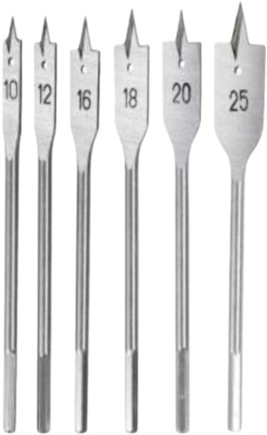 YiAD YD-50849 Flat Drill Bits Set 6pcs Specialty Woodworking Bits Set