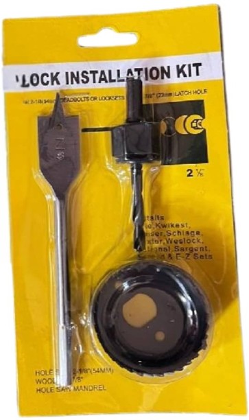 Generic 041242 3pcs Of Lock Installatio Kit Specialty Woodworking Bits