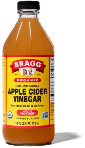 BRAGG Apple Cider Vinegar - Organic, Raw, Unfiltered with the 'Mother'
