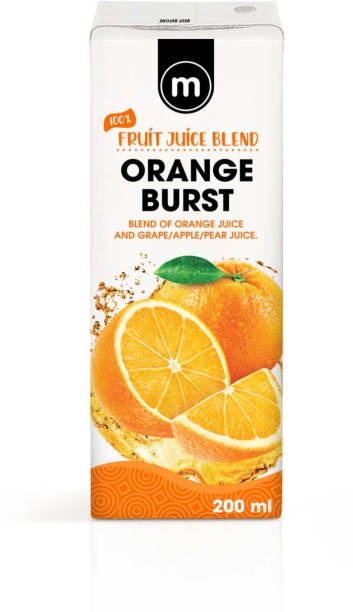 M Orange Burst 100% Fruit Juice Blend