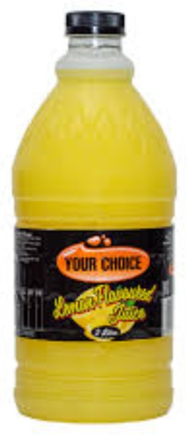 Your choice lemon juice
