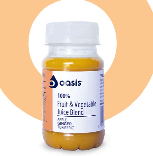 Oasis Health Shots Apple, Ginger & Tumeric
