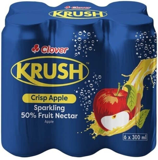 Clover Krush Sparkling Apple Juice