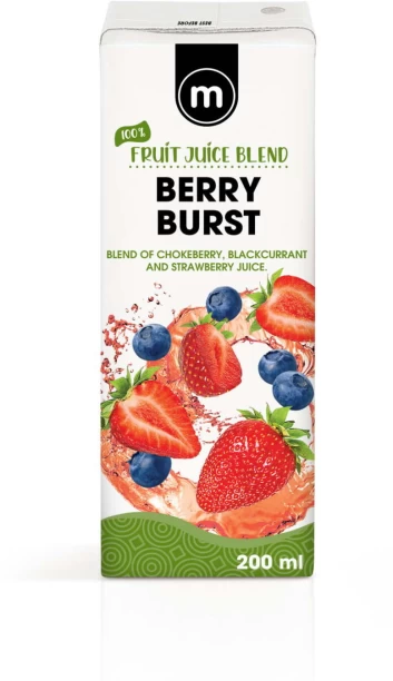 M Berry Burst 100% Fruit Juice Blend