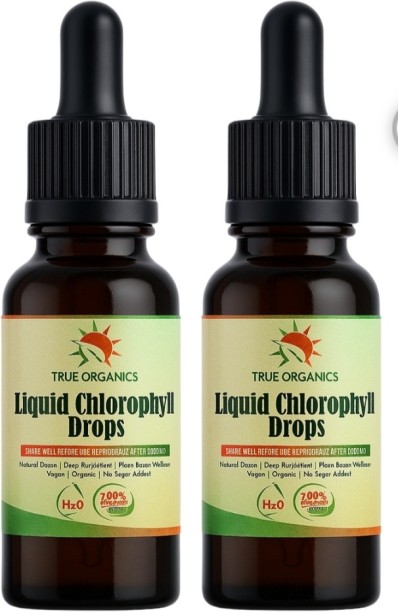 True Organics 2 Pack of True Organic Liquid Chlorophyll Drops