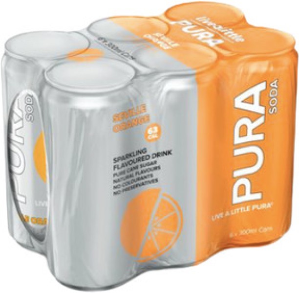 Pura soda Seville Orange 300ml - Set of 12