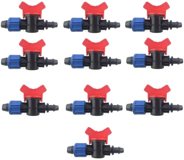 Pleysier Irrigation Valve Lock Nut Swivel 20mm-Pack of 10 Drip Irrigation Kit