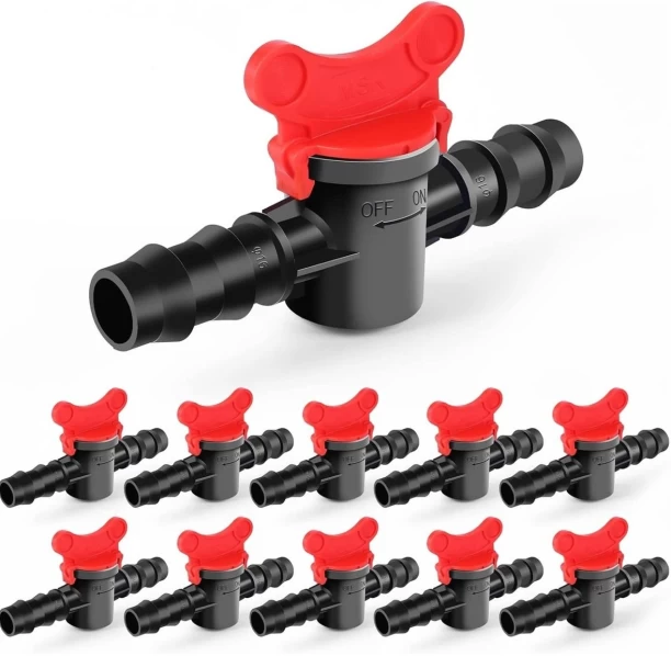 Pleysier Irrigation Mini Valve 20mm-Pack of 10 Drip Irrigation Kit