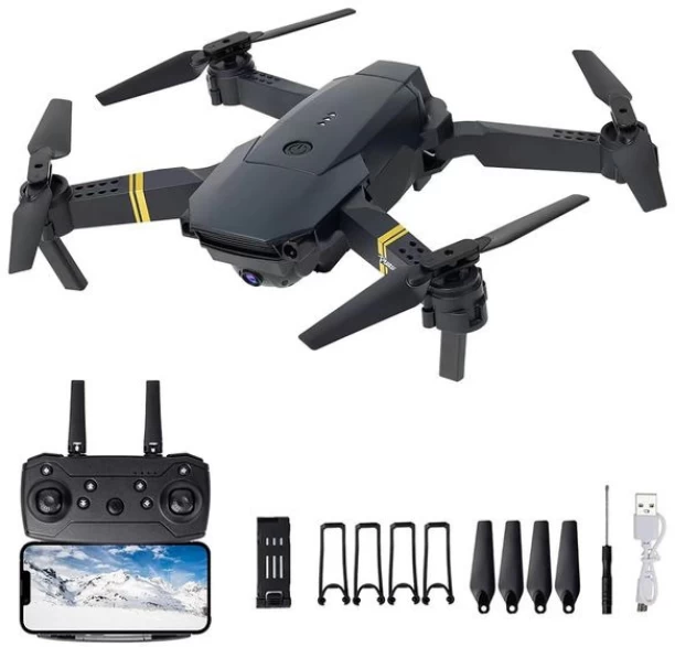 BezosMax Drones with 1080P Camera for Adults Beginner, Foldable FPV RC Quadcopter, One Key Start Speed Adjustment & 3D Flips, Toys Gifts for Teen Boys Girls Mini Drone