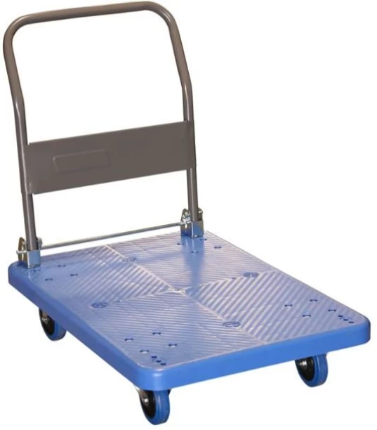 ELCTRO WORLD Foldable Single Platform Trolley With 300Kg Capacity TTROLL002 Platform Trolley