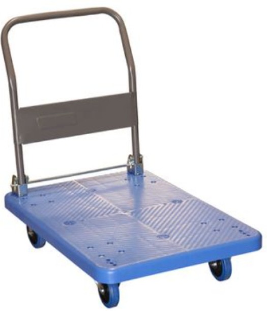 BLD Foldable Single Platform Trolley With 300Kg Capacity Platform Trolley