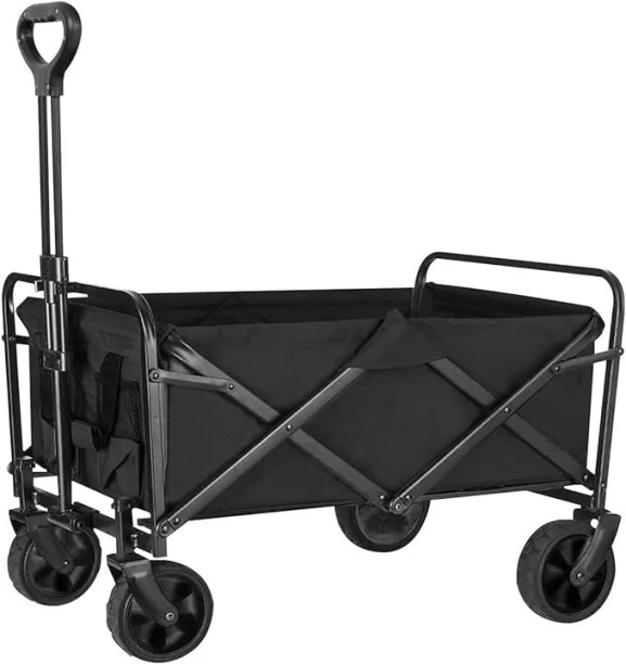 PimePickSA Folding Multifunctional Camping Outdoor & Garden Portable Trolley – Heavy-Duty Utility Wagon for SA Adventures Drywall and Masonry Cart