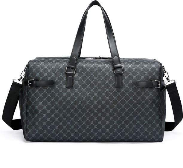 GagaFast Classic Monogram Business Travel Sports Duffel Bag with Shoe Compartment Gym Duffel Bag 32 l