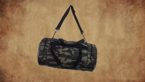 Handel Street Unisex Camo Waterproof Gym Duffel Bag 52.88 l