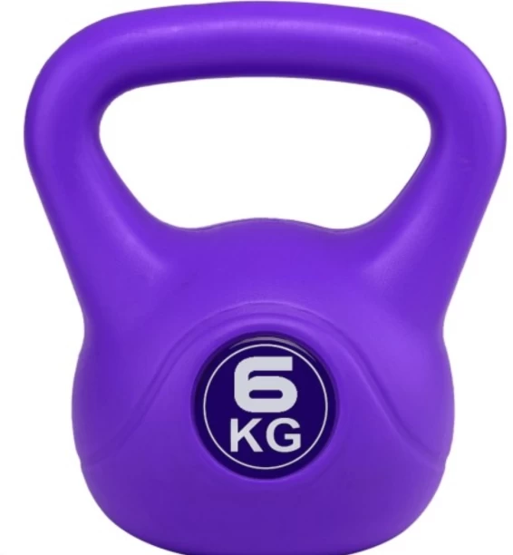 Generic 1PCS Exercise Kettlebell 6kg Purple Kettlebell