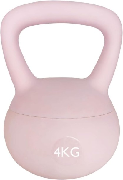Generic 4kg 1PCS Fitness Kettlebell Pink Kettlebell
