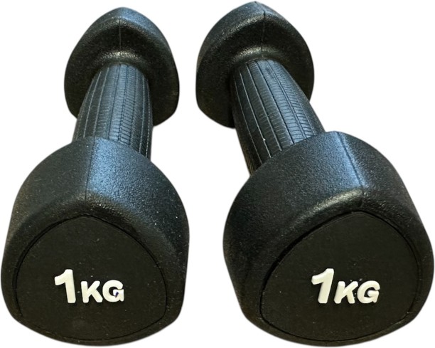 AFRI101 Triangular Fully Rubber Coated Dumbbells