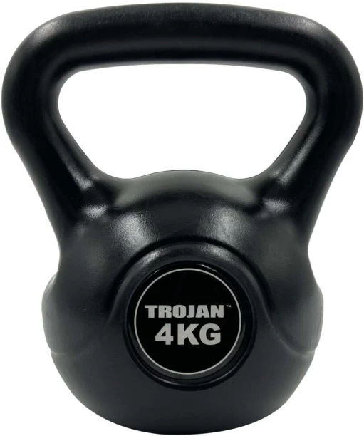 Trojan Cement Black Kettlebell