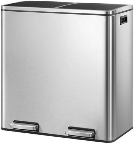 LASA BIN-60L-STL Stainless Steel Dustbin