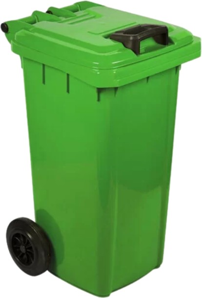 Generic 80L Wheelie Plastic Dustbin