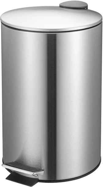 First Dutch Brands 12L Soft Close Pedal Steel Dustbin