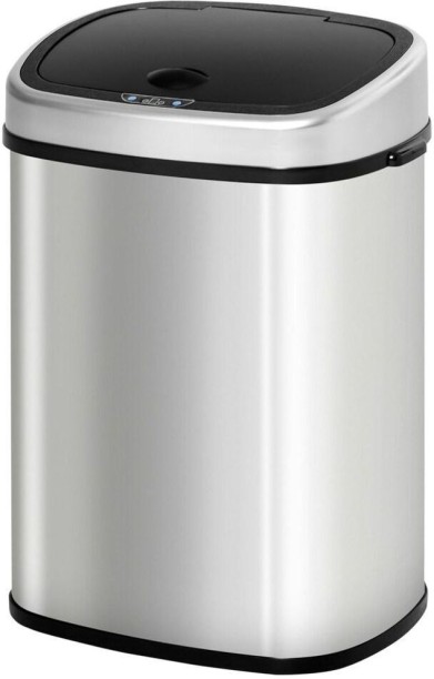 Decorum & Co. Touchless Sensor Bin Stainless Steel Dustbin