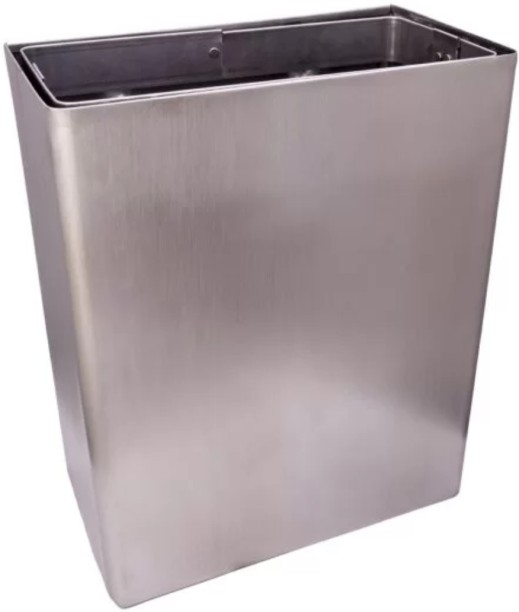 Generic Wall Mounted 18L Stainless Steel Dustbin