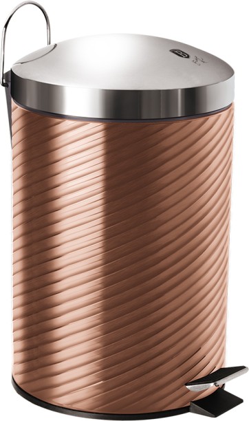 Berlinger Haus 7 Litre Stainless Steel Premium Pedal Bin - Rose Gold Stainless Steel Dustbin